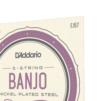 D'Addario EJ57 5-String Banjo Strings, Nickel, Custom Medium, 11-22 - D'Addario - immagine 4