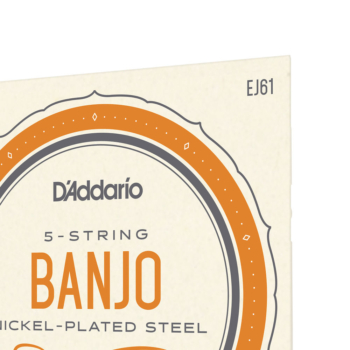 D'Addario EJ61 5-String Banjo Strings, Nickel, Medium 10-23 - D'Addario - immagine 4