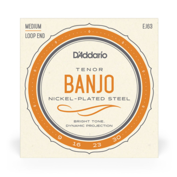 D'Addario EJ63 Tenor Banjo Strings, Nickel, 9-30 - D'Addario - immagine 2