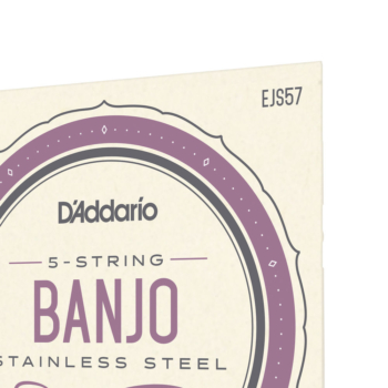 D'Addario EJS57 5-String Banjo Strings, Stainless Steel, Custom Medium, 11-22 - D'Addario - immagine 4