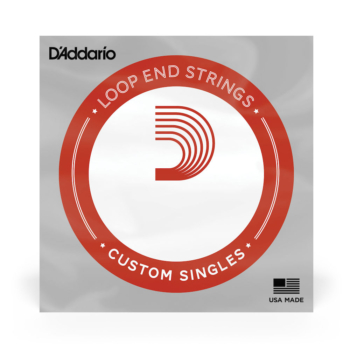 Corda singola D’Addario LE032W Nickel Wound, senza pallino finale, .032 - D'Addario