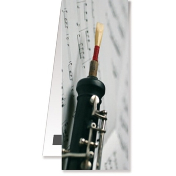 Bookmark Oboe/Sheet music magnetic - Vienna World