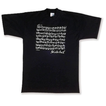 T-Shirt Bach black M - Vienna World