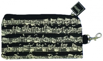 Pencil case Sheet music black - Vienna World