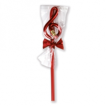 Pencil G-clef red de luxe - Vienna World