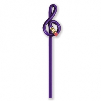 Pencil G-clef purple - Vienna World