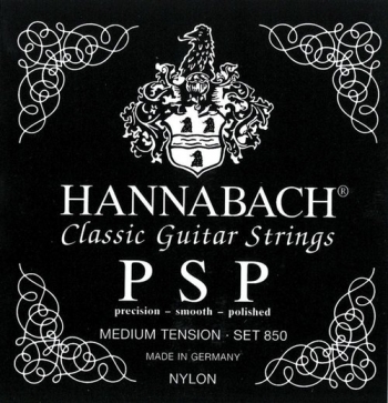 Corde per chitarra classica Serie 850 Medium tension PSP - Hannabach