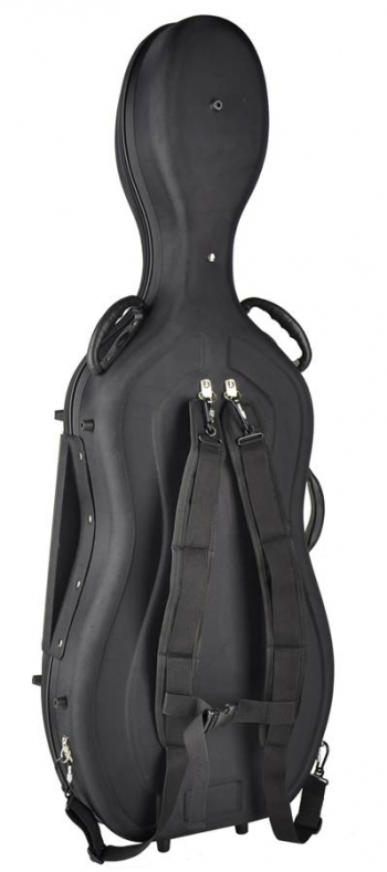 Astuccio per violoncello 4/4, soft foam sagomato, nero - Leonardo - immagine 2