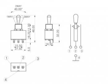 Selettore Toggle switches - Partsland - immagine 2