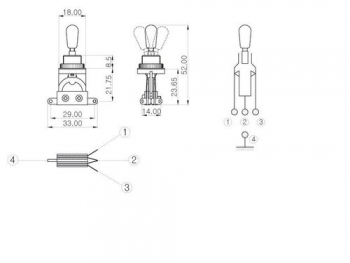 Selettore Toggle switches - Partsland - immagine 2