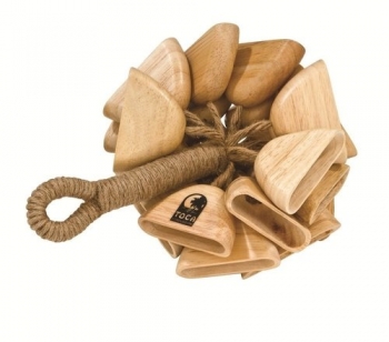 Sound effects Wooden pod rattle for hand - Toca