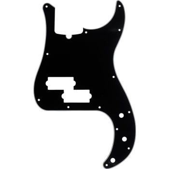 Fender Parts Battipenna Precision Bass montaggio a 13 fori (con tacca per Truss Rod) Black a 3 strati - FENDER