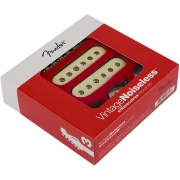 Pickup Vintage Noiseless ™ Strat®, (3), White Aged - FENDER - immagine 2