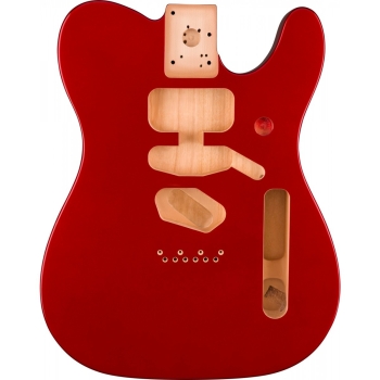 Corpo Deluxe Series Telecaster® SSH in ontano, Candy Apple Red - FENDER