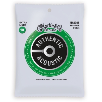 Authentic Acoustic Marquis® Silked 92/8 Phosphor Bronze, Extra Light - MARTIN