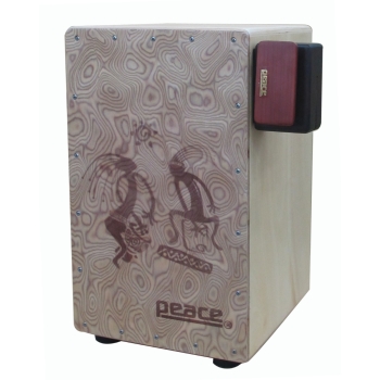 Clave block per cajon con adesivo - PEACE - immagine 2