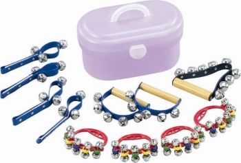 Set Percussioni 11 pezzi con case in PVC - PEACE