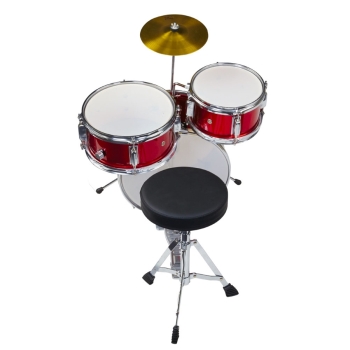 ED-100 Drum kit Metallic Red - 3 pezzi - Eko Drums - immagine 3