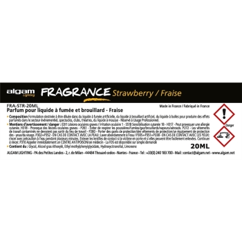 FRA-STR-20ML Profumo per Liquido del Fumo 20ml Fragola - Algam Lighting - immagine 2