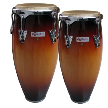 Congas da 10" & 11" in SIAM OAK - SOUNDSATION