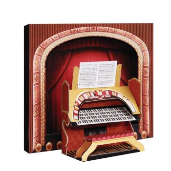 3D Card Theatre Organ - Music Gift Company