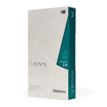 D'Addario VENN - Ancia per clarinetto in Sib, G2, durezza 2.0 - VENN