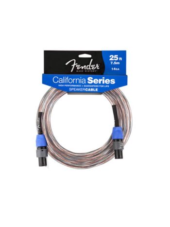 speaker cable 14GA / 2.5mm2, 25ft, speakon-speakon - Fender Outlet