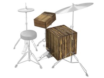 OUTLET - Kit cajon professionale, modello Bataria - El Cajon Percussion - immagine 3