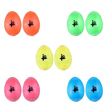 Plastic Egg Shaker (Pair) - Pink - IQ Plus