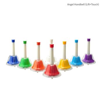 Set 8 campanelle multicolore al tocco - ANGEL