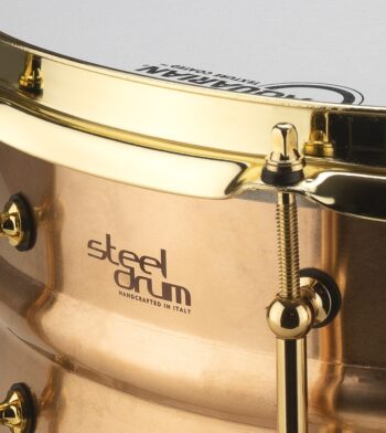 Rullante 14x6,5, bronzo - Steel Drum - immagine 2