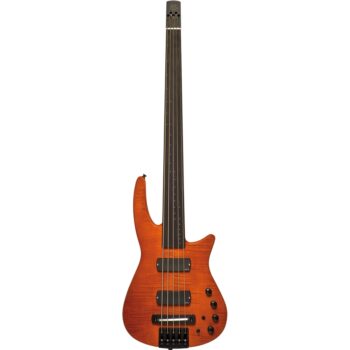 CR5 Radius Bass 5 Fretless Amber Satin - NS Design