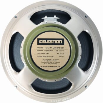 Classic G12M Greenback 25W 16ohm - Celestion