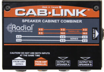 CAB-link Speaker cab splitter - Radial Engineering