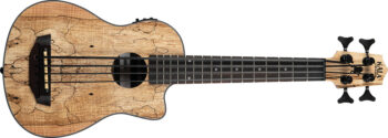 UBASS-SP-MAPL-FS - U-BASS Spalted Maple elettrificato - c/borsa - Kala