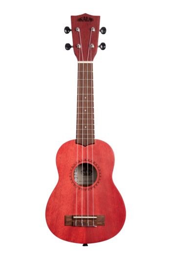 KA-MRT-RED-S - ''Watercolor Meranti'' - ukulele soprano - Adobe Red - Kala