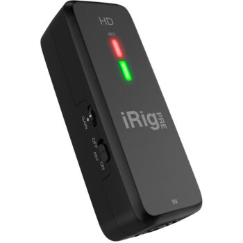 iRig PRE HD - L'interfaccia microfonica con preamp per iPhone, iPad, Mac e PC - IK Multimedia