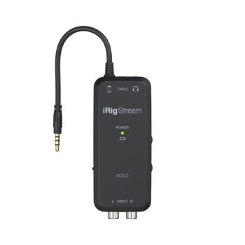 iRig Stream Solo - Interfaccia audio per streaming - IK Multimedia