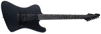 LTD PHOENIX-7 BARITONE BLACK METAL - Black Satin - LTD