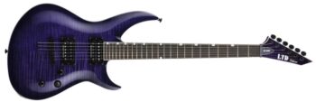 LTD H3-1000 - See Thru Purple Sunburst - LTD