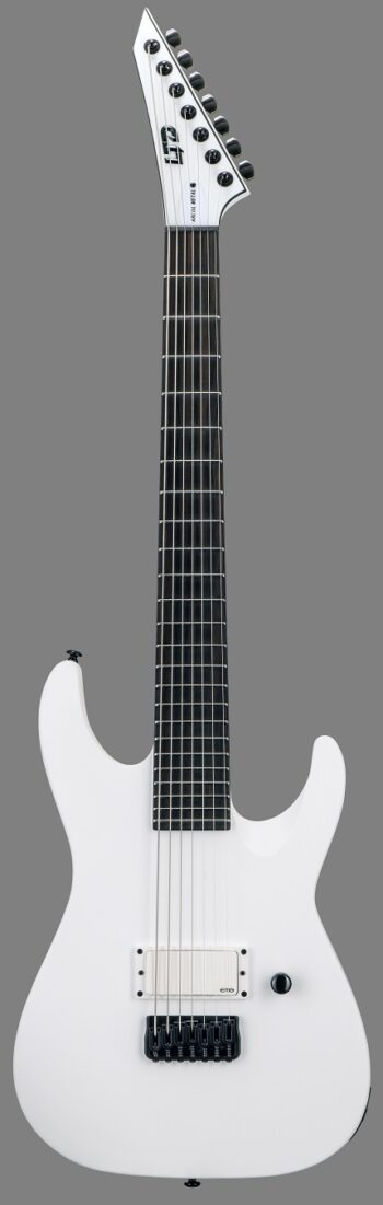 LTD M-7B HT ARCTIC METAL - Snow White Satin - LTD