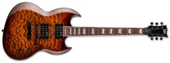 LTD VIPER-256 - Dark Brown Sunburst - LTD