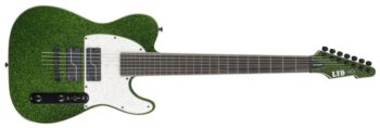 LTD SCT-607 Baritone - Green Sparkle - 7 corde - c/astuccio - LTD