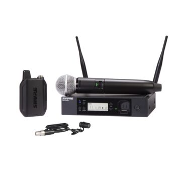 GLXD124R+ con WL185 Sistema Wireless completo - Shure