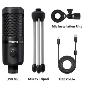 Kit microfono USB portatile AU-PM461TR - MAONO - immagine 3