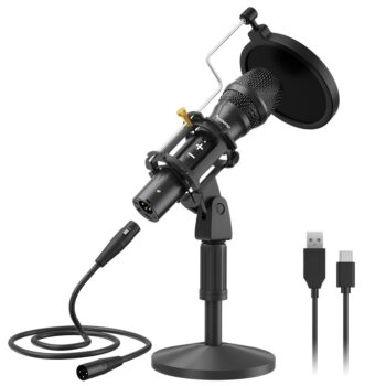 Microfono USB/XLR  dinamico da tavolo AU-HD300T - MAONO - immagine 2