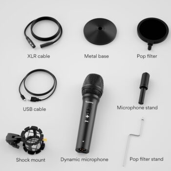 Microfono USB/XLR  dinamico da tavolo AU-HD300T - MAONO - immagine 5