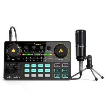 Kit portatile per Live Streaming e Podcast per Computer e smartphone MAONOCASTER LT AU-AM200-S1 - MAONO