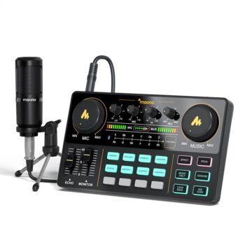 Kit portatile per Live Streaming e Podcast per Computer e smartphone MAONOCASTER LT AU-AM200-S1 - MAONO - immagine 3