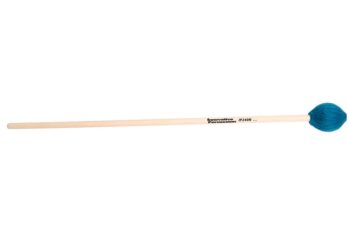 Medium Marimba Mallets - Teal Yarn, Natural Birch - Innovative Percussion